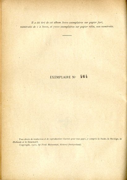 null BOISSONNAS, Fred (1858-1946)

L’Epire berceau des grecs.
Genève. Éditions d’Art...