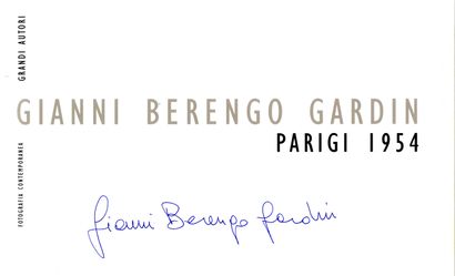 null [PARIS]
BERENGO GARDIN, Gianni (né en 1930) [Signed]

Parigi 1954.
Turin, Fondazione...