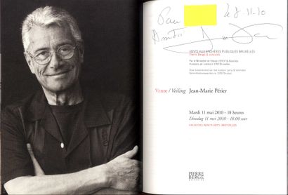 null PERIER, Jean-Marie (né en 1940) [Signed]
2 ouvrages. 

*Catalogue de la vente...