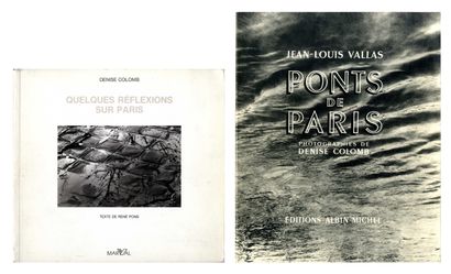 [PARIS]
COLOMB, Denise (1902-2004)
2 ouvrages.

*Ponts...