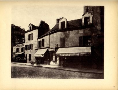 null [PARIS]
ATGET, Eugène (1857 – 1927)

Atget photographe de Paris.
New York, E....