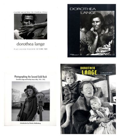 LANGE, Dorothea (1895-1965)
4 ouvrages.

*Dorothea...