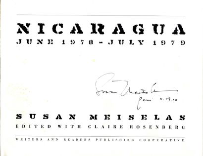 null MEISELAS, Susan (née en 1948) [Signed]

Nicaragua. June 1978 - July 1979.
Londres,...