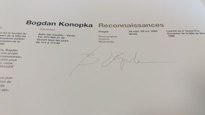null KONOPKA, Bogdan (1953-2019) [Signed]

Bogdan Konopka : Reconaissances.
Vevey,...
