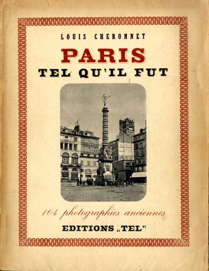 null [PARIS]
CHÉRONNET, Louis (1899-1950) [Signed]
2 ouvrages, dont l'un signé.

*Paris...
