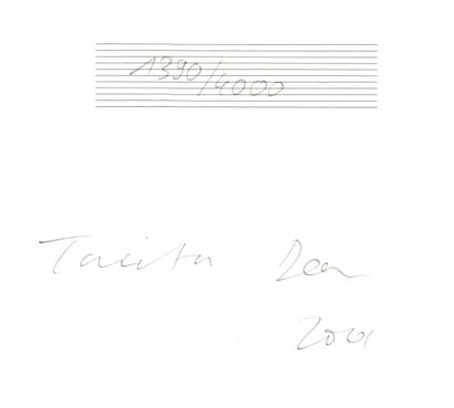 null DEAN, Tacita (née en 1965) [Signed]

Floh.
Göttingen, Steidl 2001.

In-4 (30...
