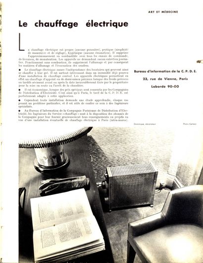 null ART ET MÉDECINE 
13 numéros de 1931 à 1939.

Paris, Revue mensuelle réservée...