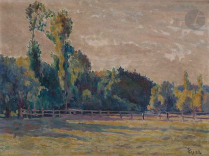 Maximilien LUCE (1858-1941 )Landscape at...