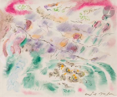 André MASSON (1896-1987
)Shivering water...