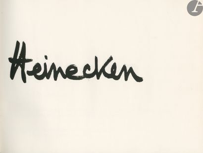 HEINECKEN, ROBERT (1931-2006) [Signed] Heinecken....