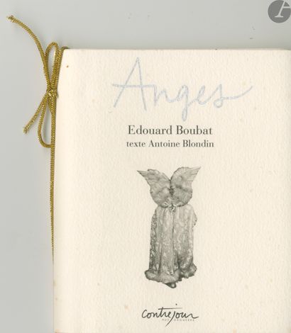  BOUBAT, ÉDOUARD (1923-1999) [Signed] Anges. Contrejour, 1991. In-16 (15 x 13 cm)....