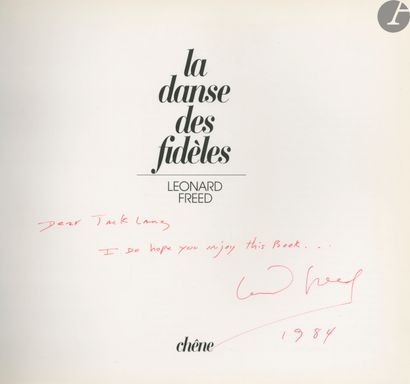 null FREED, LEONARD (1929-2006) [Signed]
La danse des fidèles.
Chêne, 1984.
In-4...