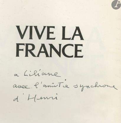 null CARTIER-BRESSON, HENRI (1908-2004) [Signed]
Vive la France.
Sélection du Reader's...