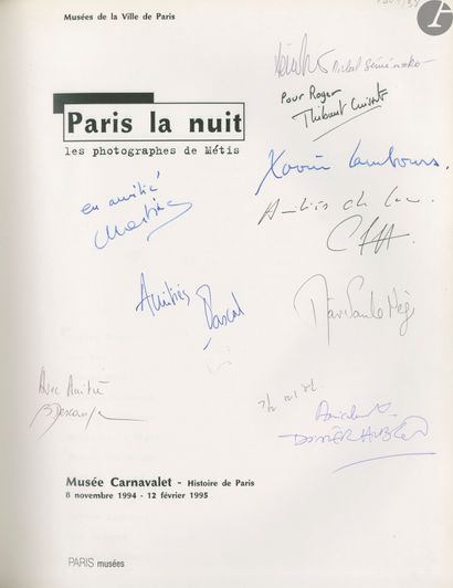 null [PARIS]
Collectif [Signed]
Paris la nuit.
Les photographes de Métis.
Paris Musées,...