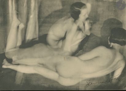 null KRULL, GERMAINE (1897-1985) [Signed
]Nude studies.
Librairie des Arts Décoratifs,...