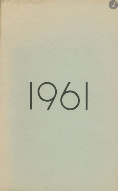 null HUGNET, GEORGES (1904-1974)
1961.
Illustré de 4 photomontages.
Chez l'Auteur,...