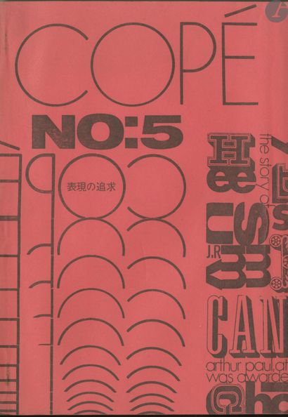 null [JAPAN
]CollectiveCOPE
5.
Copé henshushitsu, self published, 1972.
In-8 (20,7...