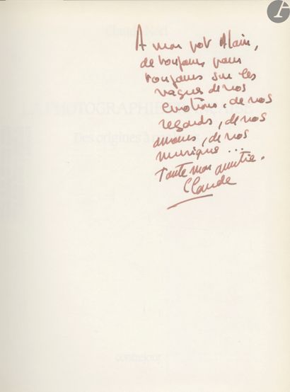 null NORI, CLAUDE (1949) [Signed]
La photographie française des origines à nos jours.
Contrejour,...
