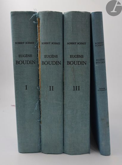 null [BOUDIN (Eugène)] - SCHMIT (Robert).
Eugène Boudin. 1824-1898.
Paris : Robert...