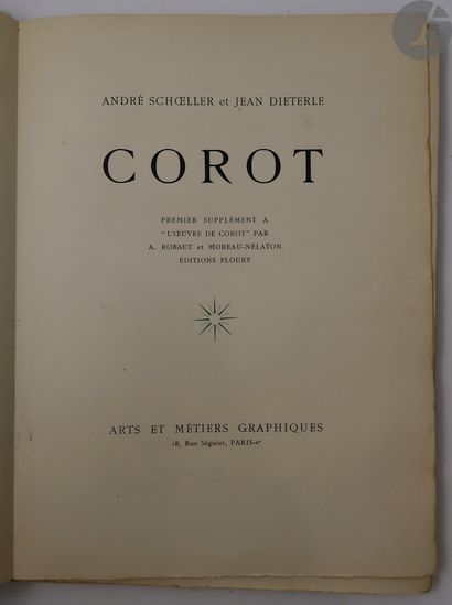 null [COROT (Camille)] - ROBAUT (Alfred).
L'Œuvre de Corot. Catalogue raisonné et...