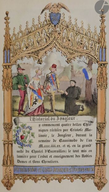 null *[LANGLÉ (Ferdinand) - MORICE (Émile)].
L’Historial du Jongleur. Chroniques...