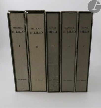 null UTRILLO (Maurice) - PÉTRIDÈS (Paul).
L'Œuvre complet de Maurice Utrillo. Avant-propos...