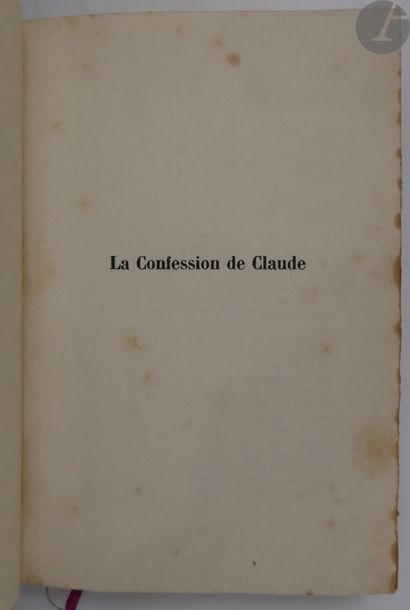 null ZOLA (Émile).
Set of 10 works:


- L'ASSOMMOIR. Edition decorated with frontispieces...