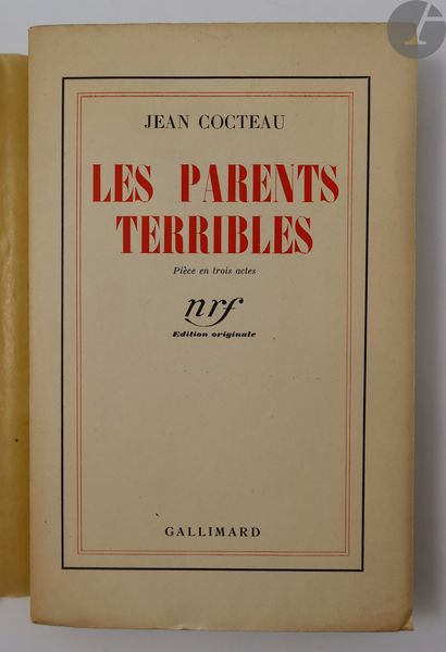null COCTEAU (Jean).
Ensemble de 3 ouvrages :


- OPÉRA. ŒUVRES POÉTIQUES 1925-1927....