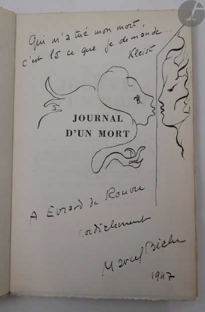 null *BÉALU (Marcel).
Ensemble de 3 ouvrages dédicacés à Évrard de Rouvre :


- L'AVENTURE...