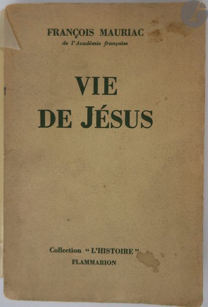 null MAURIAC (François).
Vie de Jésus.
Paris : Ernest Flammarion, (1936). — In-8,...