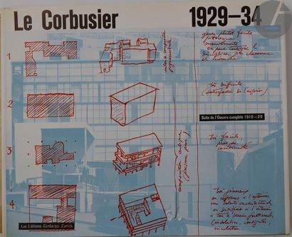 null THE CORBUSIER.
Complete works.
Zurich: Girsberger, 1952- . - 6 volumes in-4...