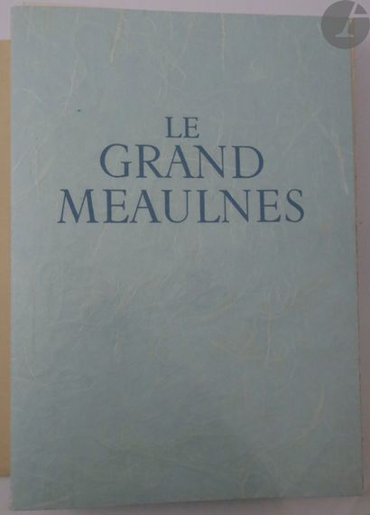 null *ALAIN-FOURNIER - RÉMON (Jean-Pierre).
Le Grand Meaulnes.
Lausanne : André Gonin,...