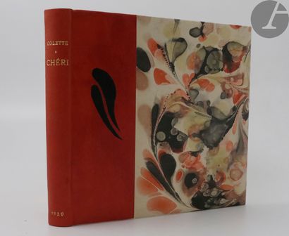 null COLETTE.
Darling. Novel.
Paris : Arthème Fayard, 1920. - In-8, half orange morocco,...