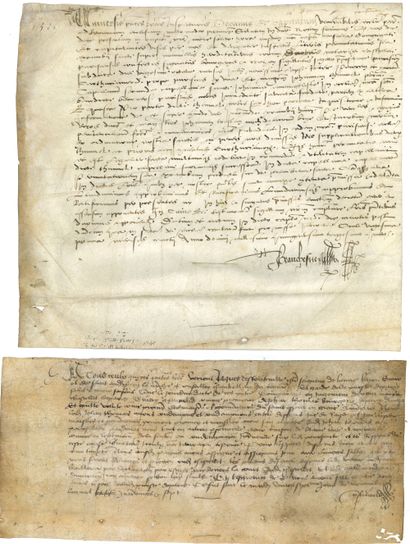 BEAUCE and PERCHE. 34 documents, 18th c.;...