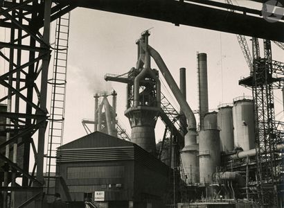 null Wolfgang Suschitzky (1912-2016)
Industrie sidérurgique britannique. Port Talbot...