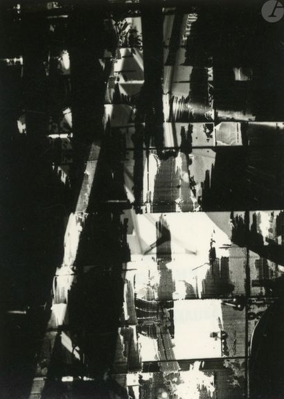 null Willy Kessels (1898-1974)
Abstractions, c. 1950. 
Deux (2) épreuves argentiques...