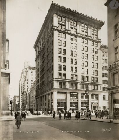 null Irving Underhill (1872-1960)
New York, 1944-1959. 
Manhattan. Park Avenue. Church...