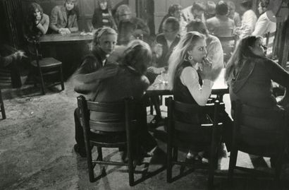 null Anders Petersen (1944
)Café. Stockholm (?), c. 1970.
vintage silver print on...