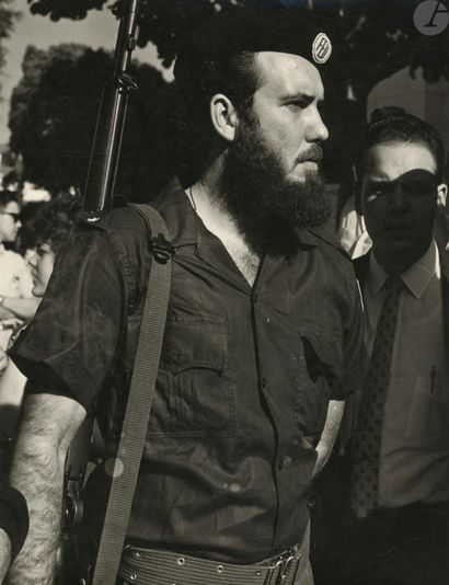 null Alberto Korda (1928-2001
)Cuba, c. 1953-1967. 
Speeches and political rallies....