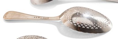 null AMSTERDAM 1900
Spoon in plain silver (second title), the handle in drop of water...