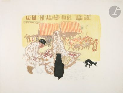 null *PIERRE BONNARD (1867-1947)
Marchand des quatre saisons. (Pl. pour Quelques...