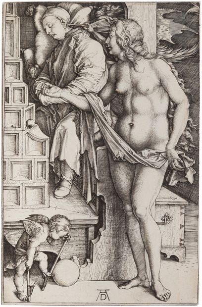 Albrecht Dürer (1471-1528) Le Songe du docteur....