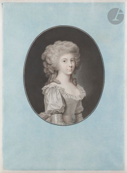 Charles-Melchior Descourtis (1753-1820) Frédérique...