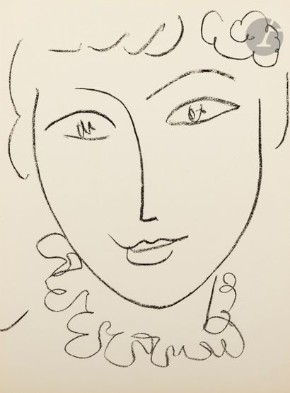 Henri Matisse (1869-1954) La Pompadour. (Frontispice...