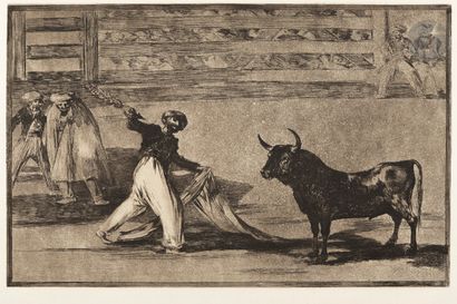null Francisco de Goya y Lucientes (1746-1828)
Origine des harpons ou banderilles....