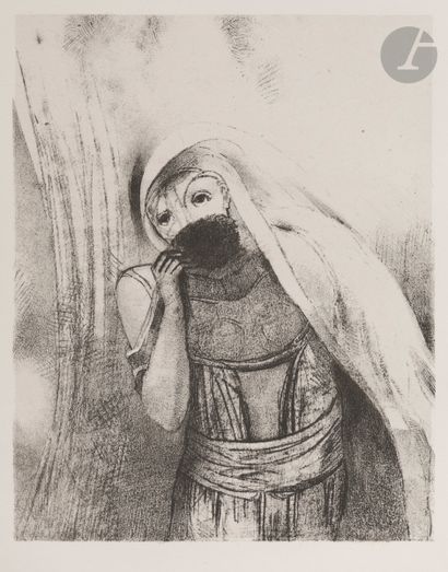 null Odilon Redon (1840-1916)
Elle tire de sa poitrine une éponge toute noire… (Pl....