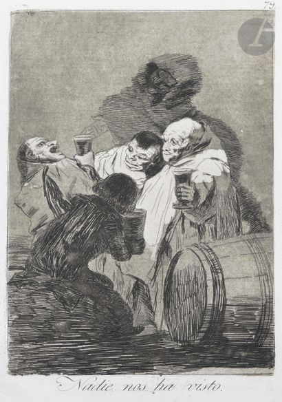 null Francisco de Goya y Lucientes (1746-1828)
Nadie nos ha visto (Personne ne nous...
