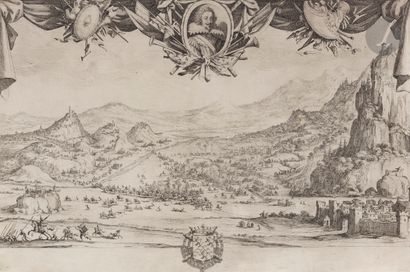 Jacques Callot (1592-1635) Combat d’Avigliano,...