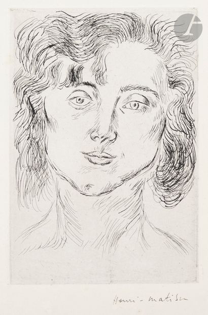 null Henri Matisse (1869-1954)
Portrait de la fille de l’artiste. (Frontispice pour...