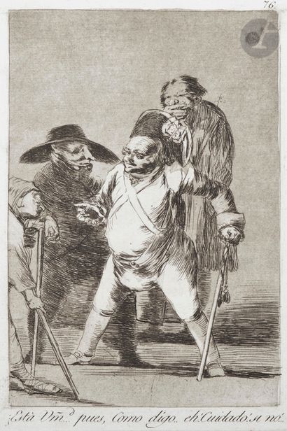 null Francisco de Goya y Lucientes (1746-1828)
¿ Está Vm… pues, Como digo… eh ! Cuidado...
